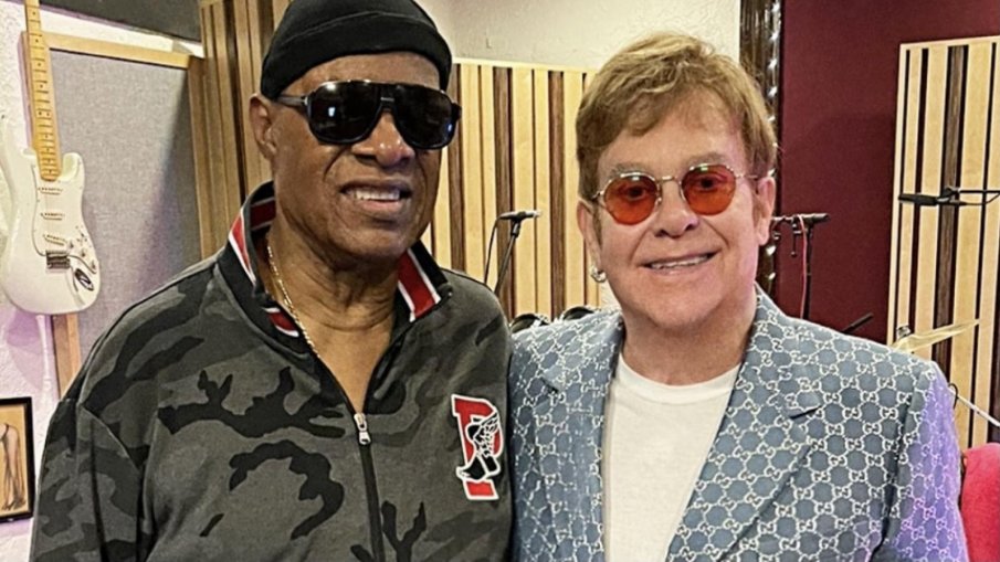 Елтън Джон и Стиви Уондър се събраха за нов дует