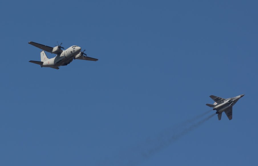Тренировка на мисията „Air Policing“ в небето над България и Румъния