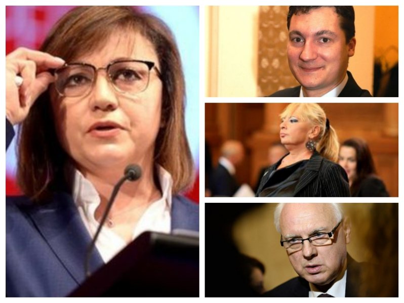 Корнелия Нинова заформи грозни скандали с депутатските листи в БСП - пренареди ги изцяло и ядоса социалистите с гражданските квоти