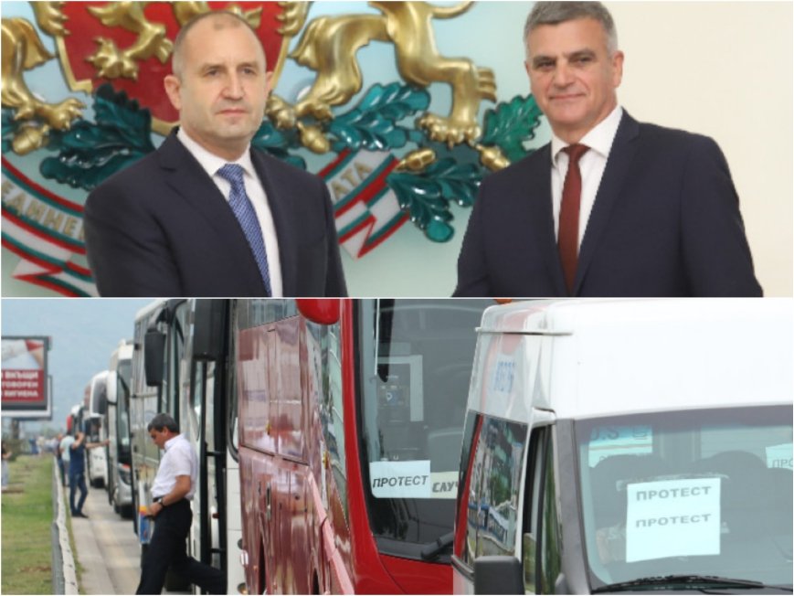 ПОРЕДЕН ПРОВАЛ ЗА РАДЕВ И ПРАВИТЕЛСТВОТО МУ: Превозвачите излизат на мощен протест във вторник