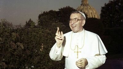 Папа Йоан-Павел Първи, чийто понтификат е продължил едва 33 дни
