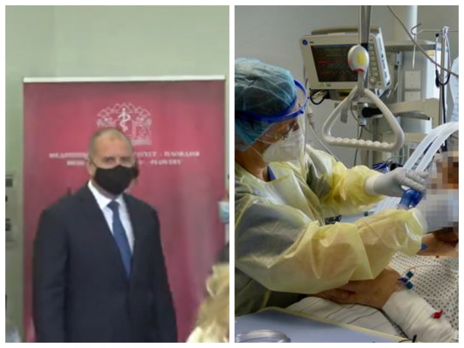 Радев се прави на медик визионер: Ковид ще допринесе до ускоряване на трансформация на модела на здравеопазване (ВИДЕО)