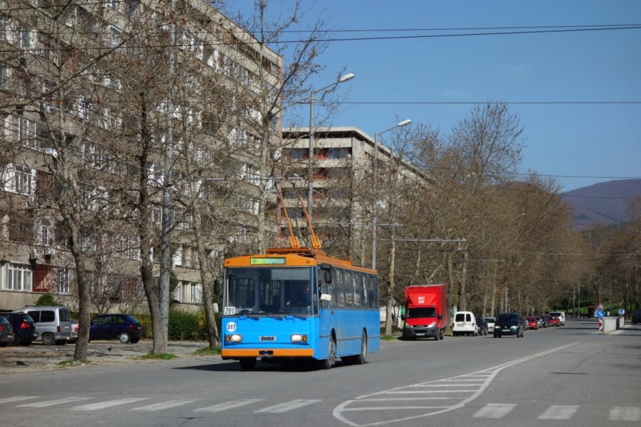 Стартира проектът на община Сливен, който включва ремонт на тролейбусната