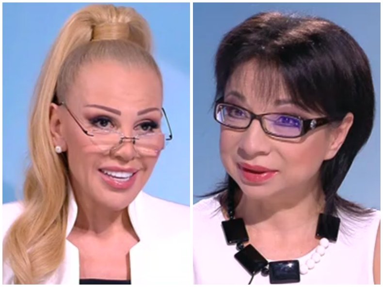 ЖЕНСКИ ЕКШЪН В ЕФИРА: Луна побърка Цветанка Ризова