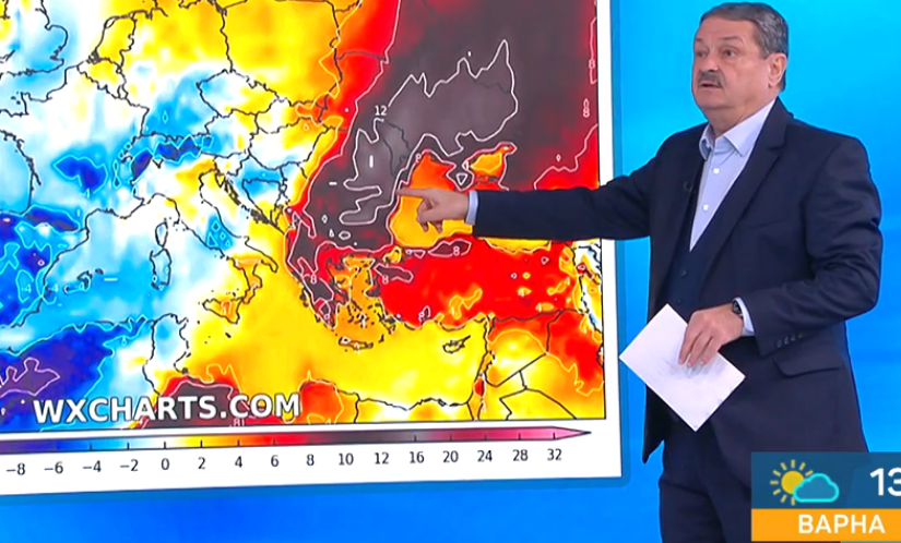 Климатологът Георги Рачев: Циклон от Африка с привкус на пясък носи поток от топъл въздух у нас