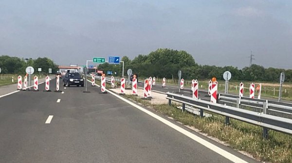 Жена направи опит да пресече магистрала Тракия в района на
