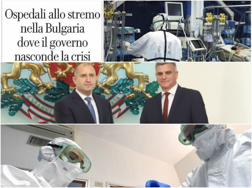 Най-влиятелната медия в Италия la Reppublica гърми за управлението на Радев: Болниците в България изнемогват, а правителството крие предизборно - смъртността е най-висока на планетата (ФАКСИМИЛЕ)
