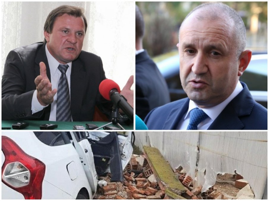 НОВ РЕЗИЛ: Областен управител на Радев се блъсна в ограда, отказа дрегер и кръвна проба