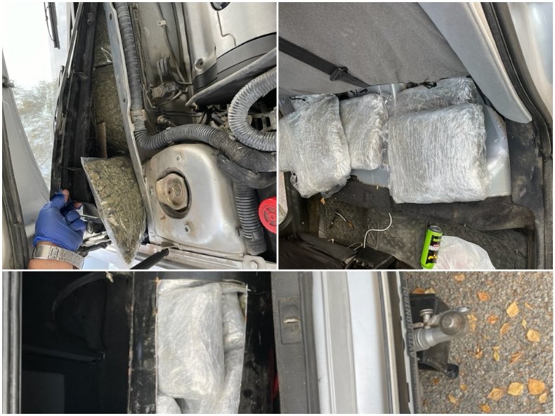 Спипаха двама македонци, натъпкали колата си с 32 кг марихуана, оставиха ги в ареста