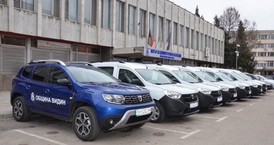 Община Видин се обзаведе с нови автомобили