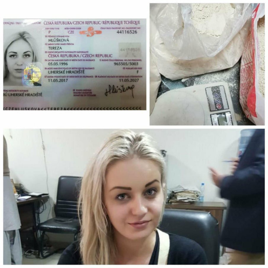 Пакистан освободи чешка манекенка, заловена с 9 кг дрога