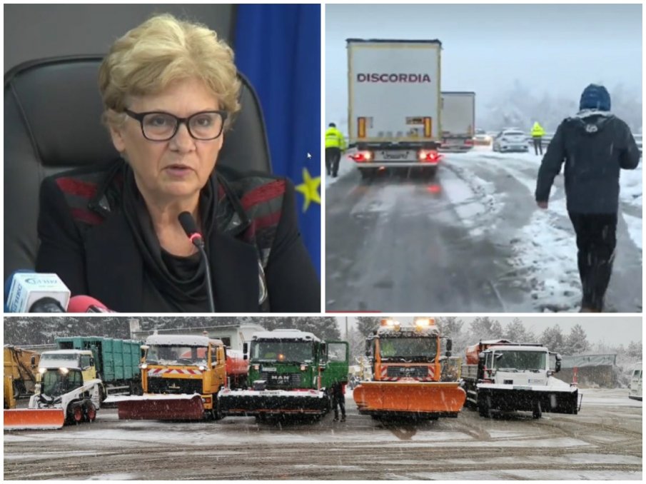 Зимата пак изненада Агенция Пътна инфрасктруктура и някои от снегопочистващите
