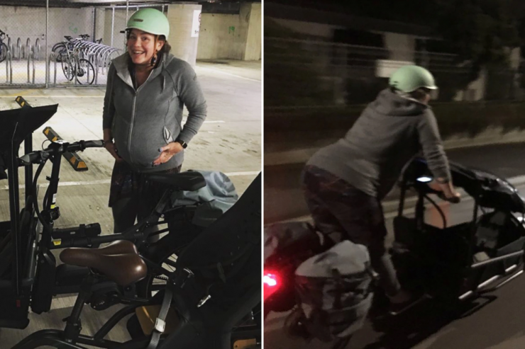 Депутатка от Нова Зеландия отиде с велосипед ... в родилното отделение