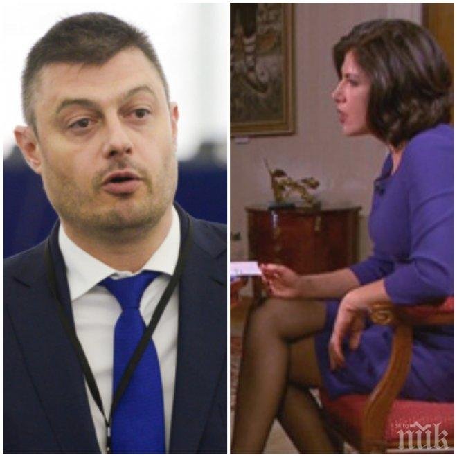 За Цънцърова и Жени Баджакова от Босфор ТВ основен въпрос