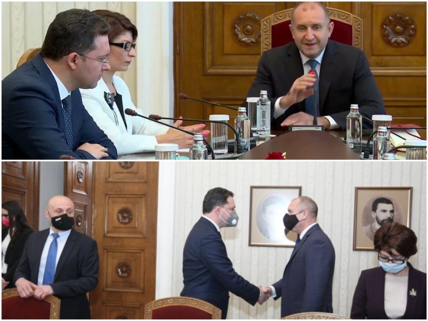 Представители на партия се срещнаха с президента Румен на Дондуков