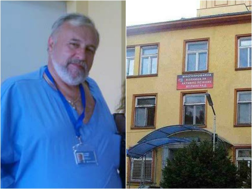 Управителят на общинската болница във Велинград д-р Иван Динев, който