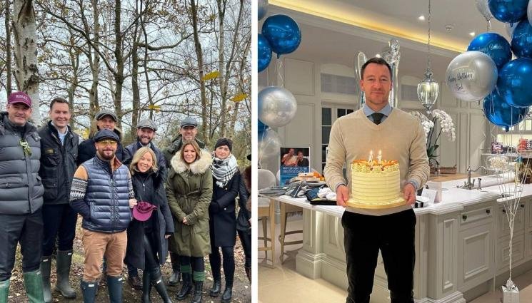 Джон Тери празнува рожден ден в... гората