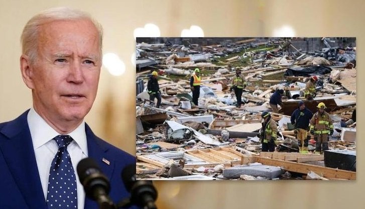 Байдън отпусна федерална помощ след опустошителното торнадо
