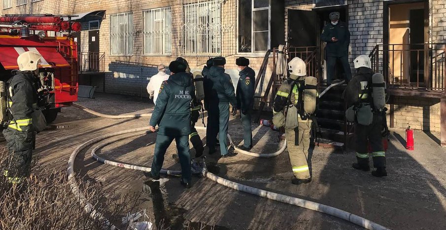 Двама души загинаха при пожар в COVID реанимация в Русия