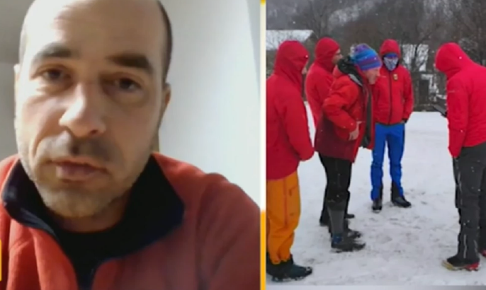 Туристът, прекарал 27 часа на Витоша при минус 15 градуса, е изкарал курс за планински водач