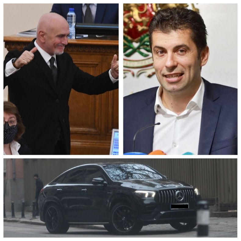 САМО В ПИК! Николай Събев не слиза от джипа за 200 бона - транспортният министър се фука пред колегите си с баровския автомобил (ПАПАРАШКИ СНИМКИ)