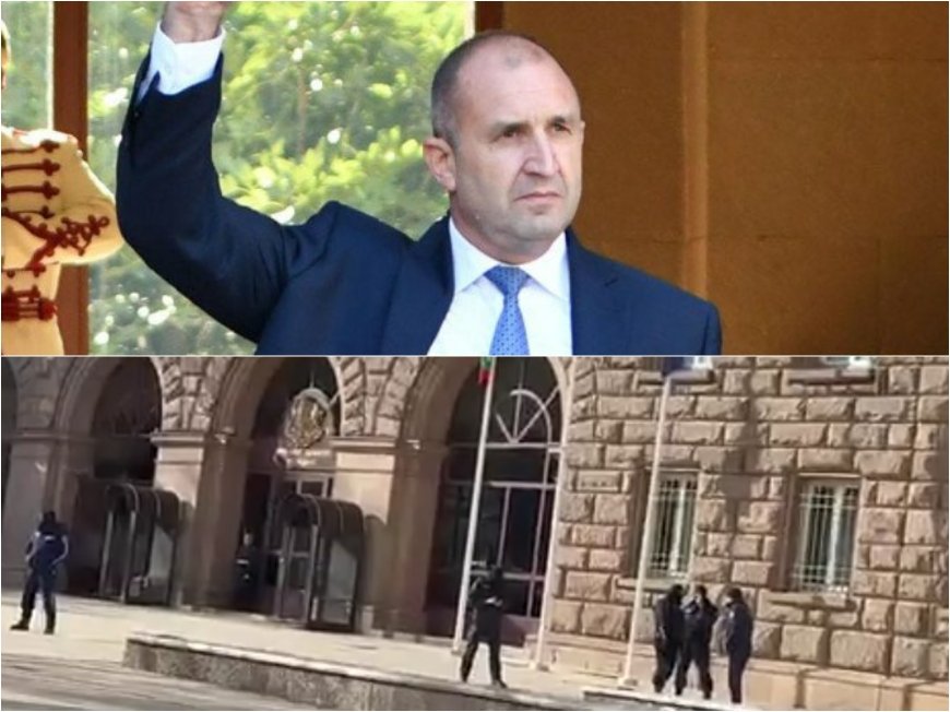 Полиция опаса и президентството! От какво се страхува Радев? (ВИДЕО)