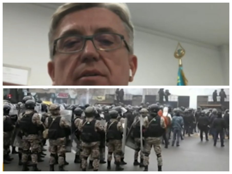 Шеф на българска авиокомпания в Казахстан с покъртителен разказ за насилието в страната