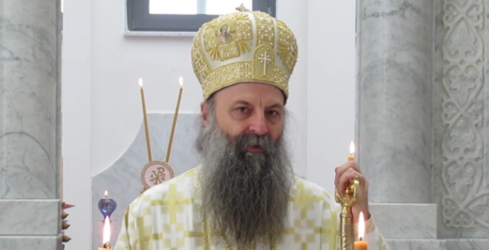Сръбският партиарх Порфирий е позитивен на коронавирус, показва резултатът от