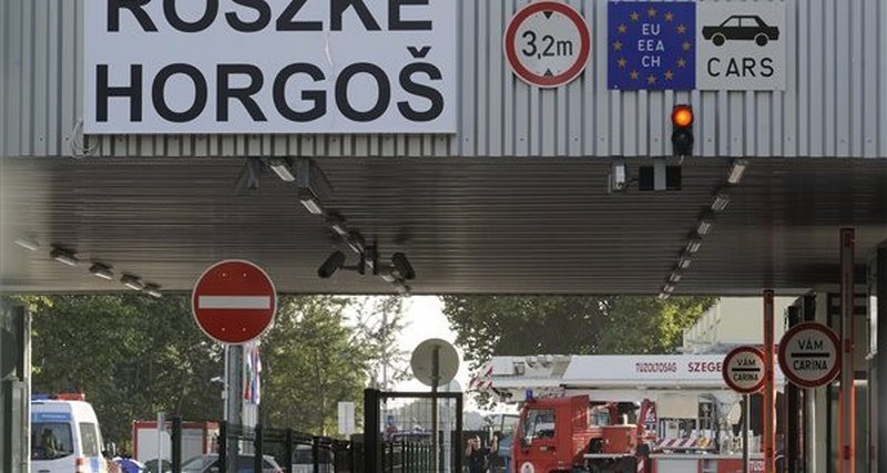 Опашка от на сръбско-унгарската граница. Наши сънародници, пътуващи към Германия
