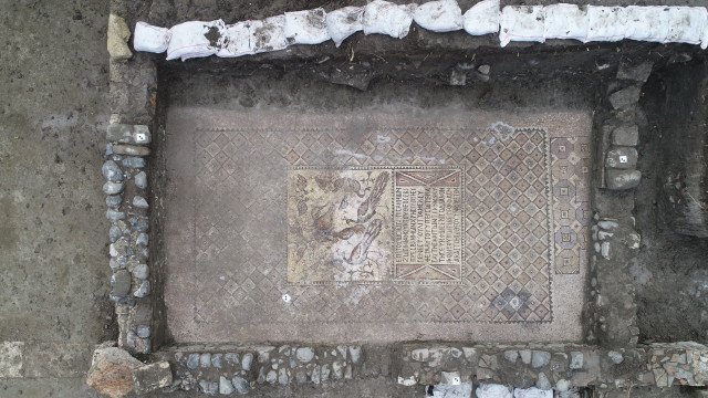 В Турция откриха уникалната антична мозайка