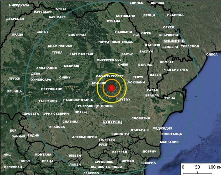 След Перник и Халкидики се разтресе и Вранча