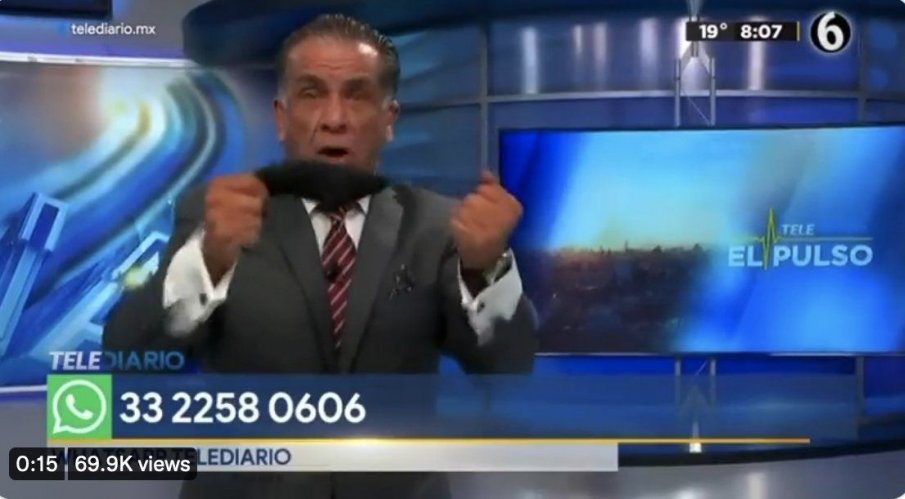 Телевизионен от Мексико се разкрещя на антиваксърите в ефир. Лео