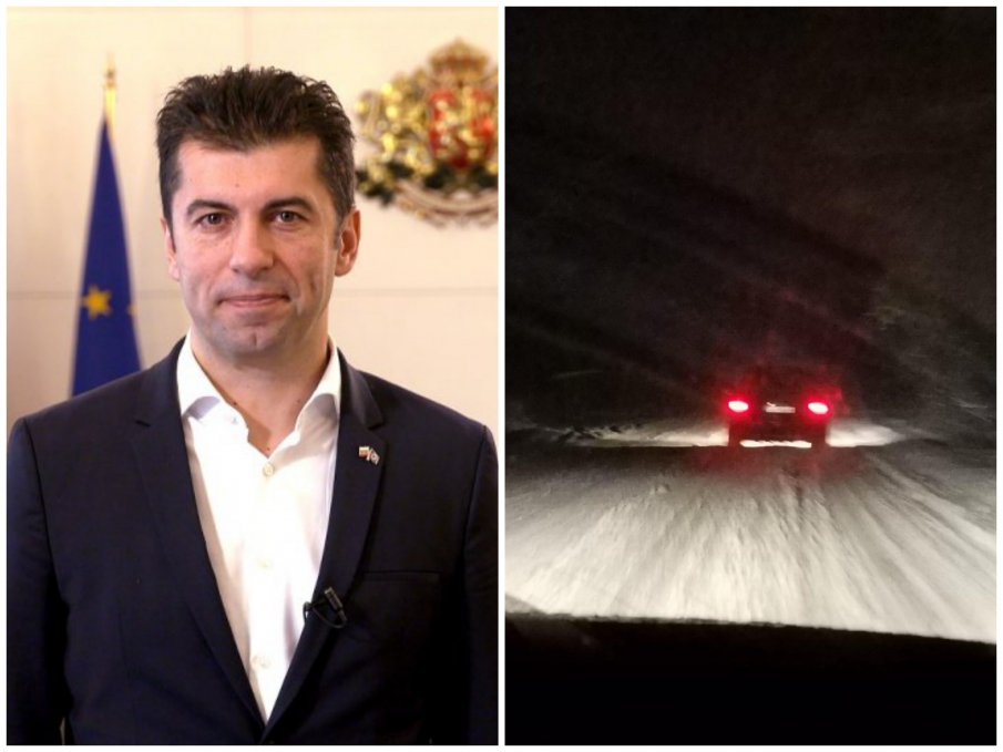 САМО В ПИК! Ето как управниците от Промяната чистят пътищата - тъмнина и снежен ужас на шосето Самоков - София (СНИМКИ)