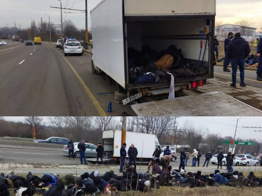 ОБВИНЕНИЕ! Мама Димитринка и синът й Величко са арестувани за подпомагане на 61 нелегални чужденци, прекарали ги с камион през Бургас