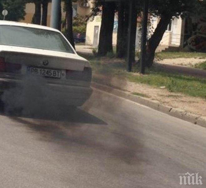 Спират колите с нисък екологичен клас при входовете към Пловдив