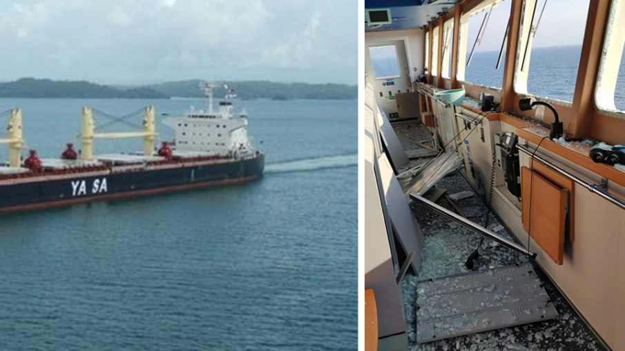 Бомба порази турски кораб край Одеса