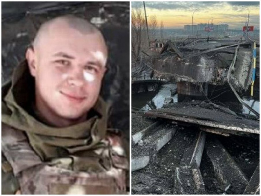 Украински войник сам се взриви заедно с мост, за да спре руските танкове (СНИМКА)
