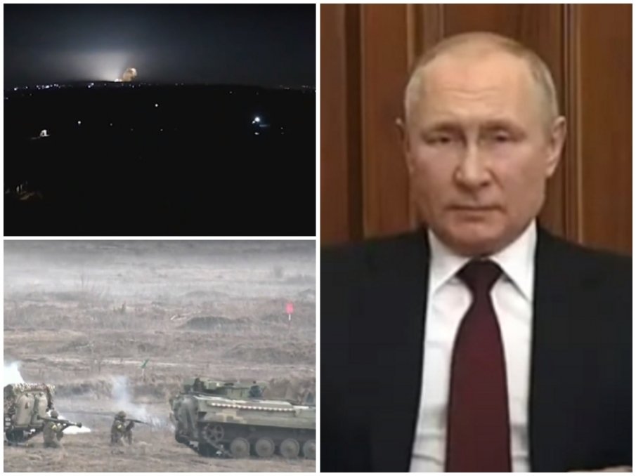 ИЗВЪНРЕДНО: Владимир Путин обяви военна операция в Донбас. Удари по Одеса и обекти в цяла Украйна (ВИДЕО) ИЗВЪНРЕДНО: Владимир Путин обяви военна операция в Донбас. Удари по Одеса и обекти в цяла Украйна (ВИДЕО)