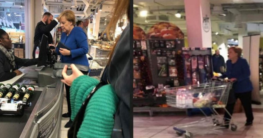 Джебчии задигнаха портфейла на Ангела Меркел