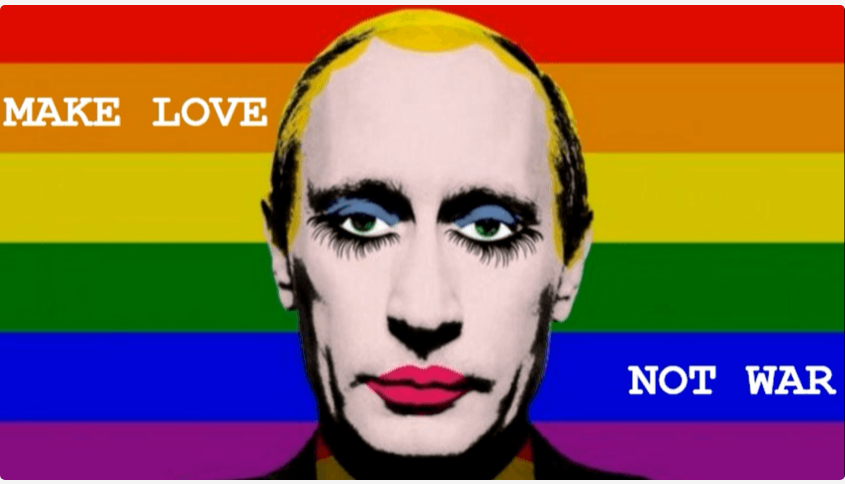 Хакнаха БНТ и Нова тв: Путин изгря с цветовете на гей дъгата (ВИДЕО)