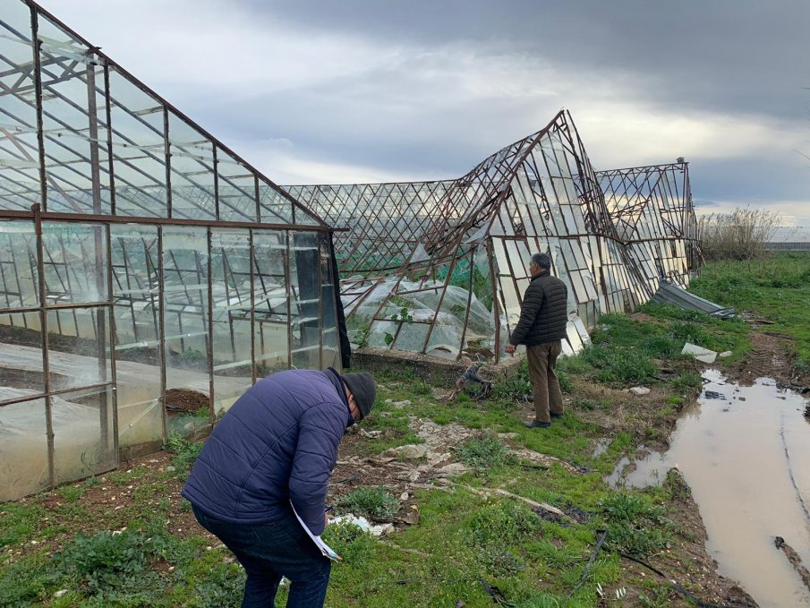 Силна буря и наводнения в Анталия