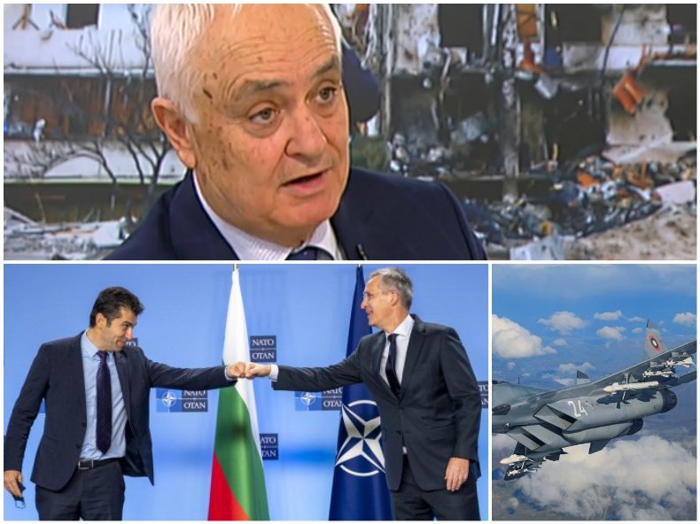 Ген. Запрянов посече кабинета Петков: Провеждат странна политика - три в едно. Хем сме в НАТО и ЕС, но не съвсем, хем осъждаме войната, ама не съвсем