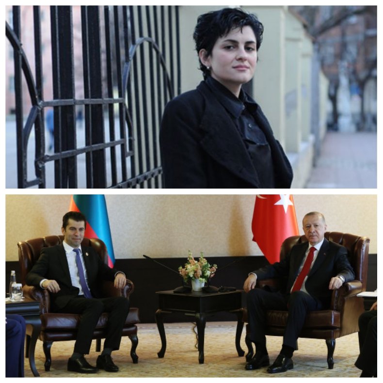 Калина Андролова: Сигурна съм, че Ердоган е загинал от смях с нашия Кирчо. Той такова чудо не е виждал