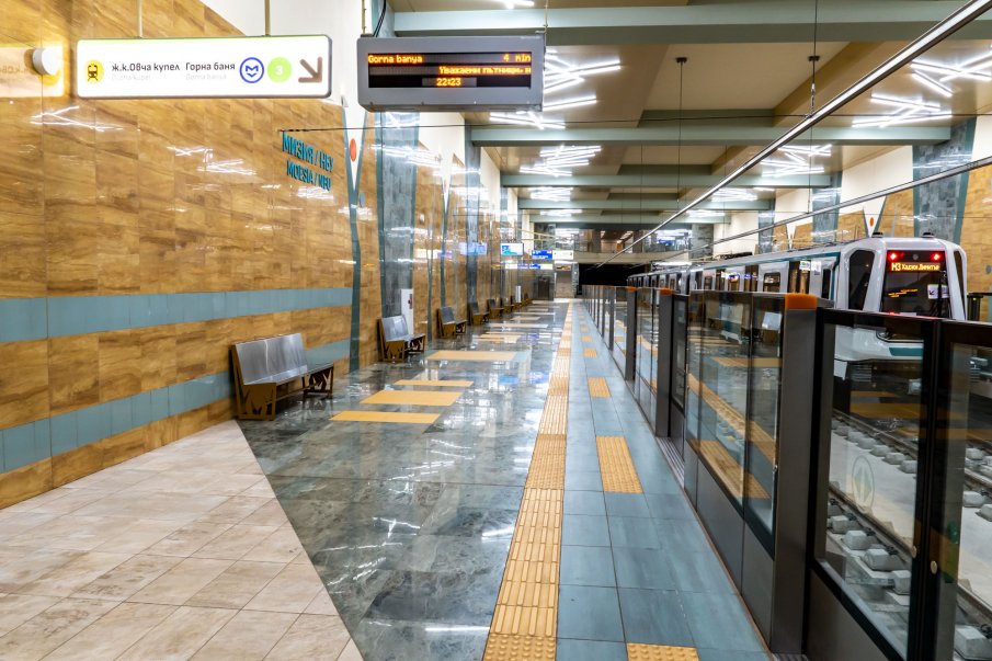 Над 46 000 пътници на ден ползват Линия 3 на софийското метро (СНИМКИ/ВИДЕО)