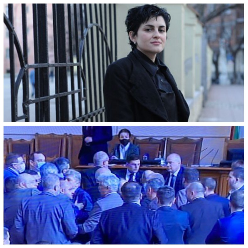 Калина Андролова след напражението в парламента: Бой по Свиленски! Наглец!