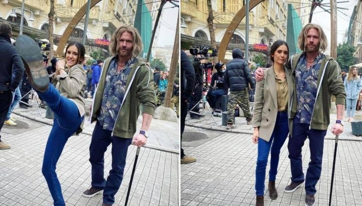 Нина Добрев снима нов филм в Солун