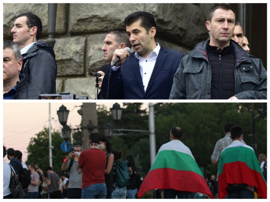 СОЦИАЛНИТЕ МРЕЖИ ГЪРМЯТ: Навръх Деня на лъжата протестъри искат оставката на новия Франкенщайн - правителството на Кирил Петков, заченато и сътворено от задкулисието