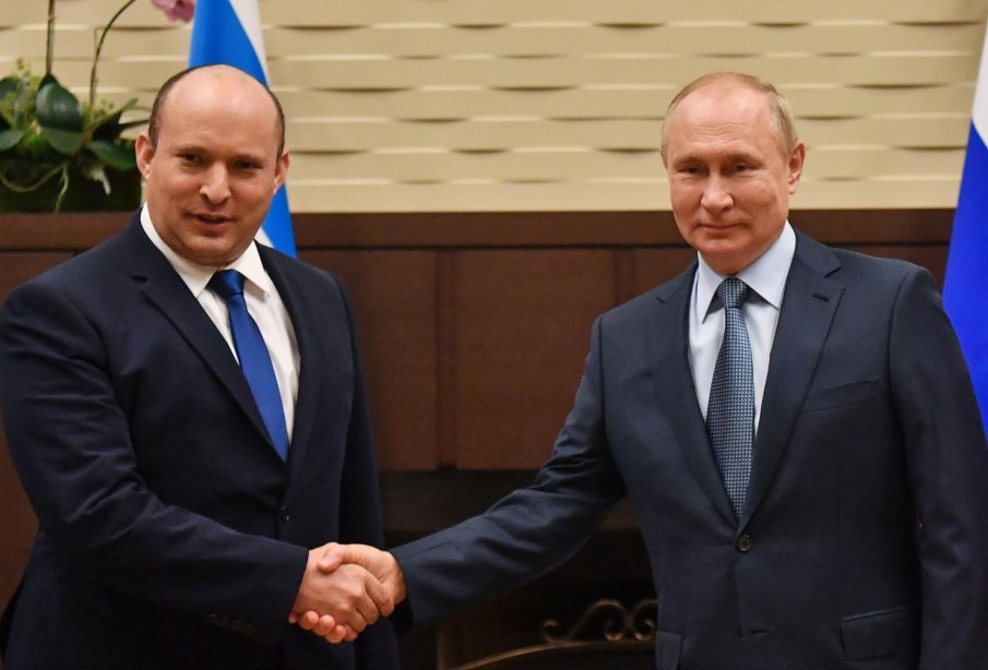Путин обсъди с израелския премиер войната в Украйна