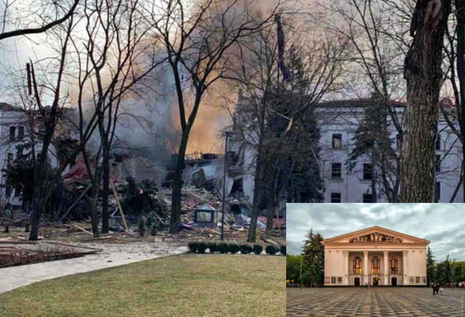 Около 300 души са загинали при въздушния удар срещу театъра в Мариупол