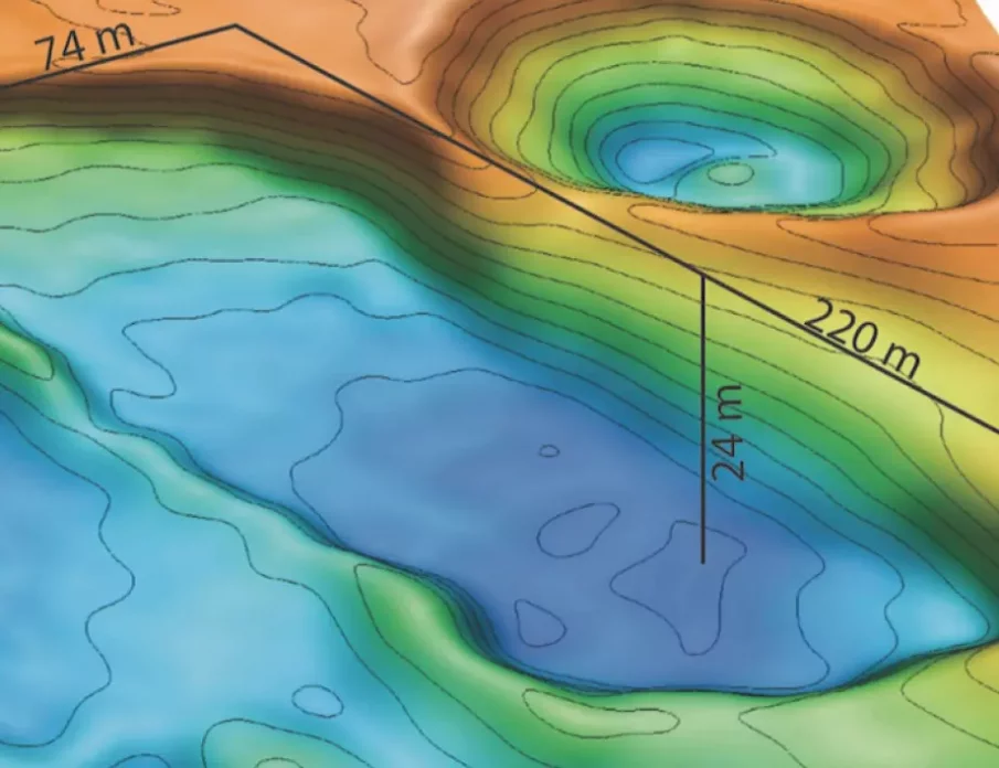 Сензационна находка в Арктика - откриха кратери с размерите на небостъргач